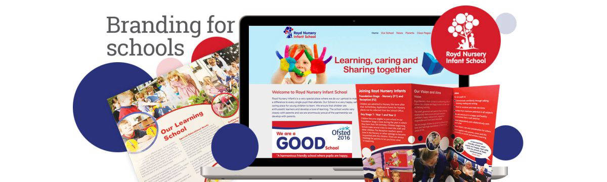 Design For Education Branding Agency for Schools School Wall Art