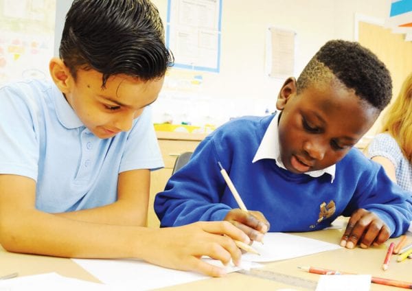 Primary school branding for Leigh St Marys