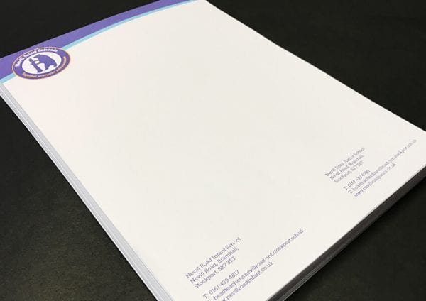 Primary school branding for Leigh St Marys