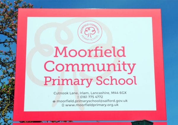 Major makeover at Moorfield - Superb signage and brilliant branding