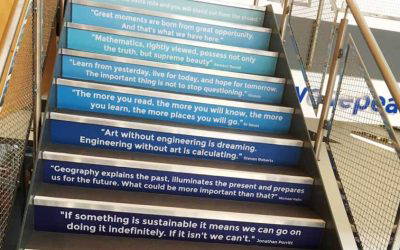 Building a better learning environment with specialist wall displays