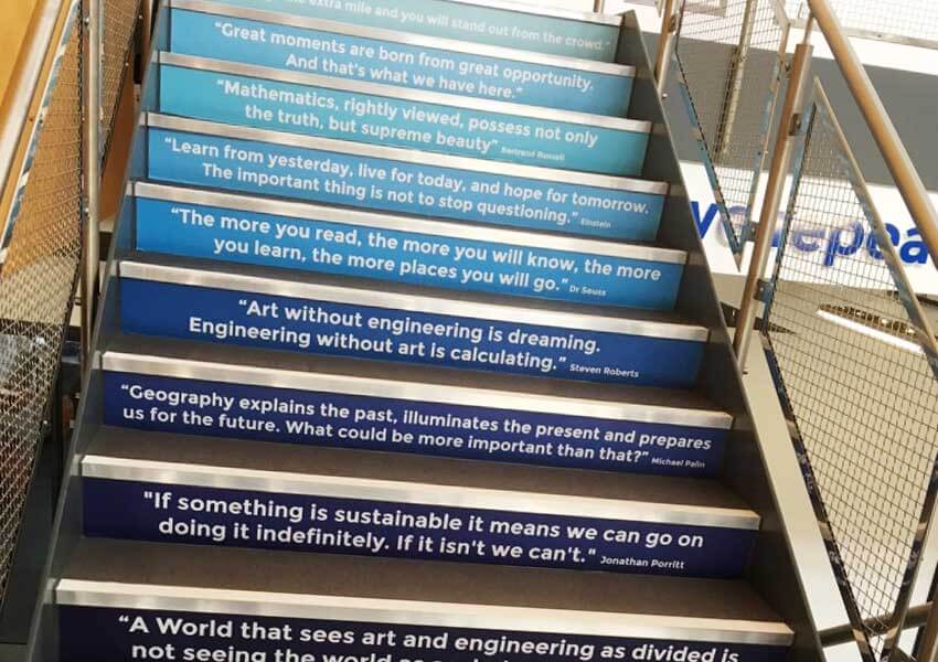 Building a better learning environment with specialist wall displays