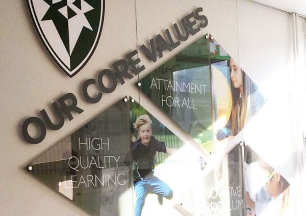 School Wall