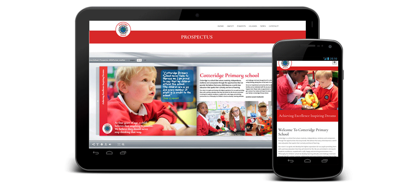 Primary Website and Prospectus for Cotteridge Primary school