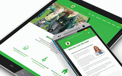 Website and digital prospectus at Fir Bank Primary school