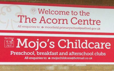 Major makeover at Moorfield – Superb signage and brilliant branding