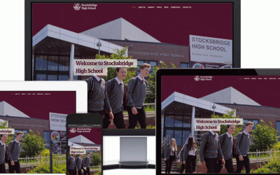 Secondary school website for Stocksbridge High School