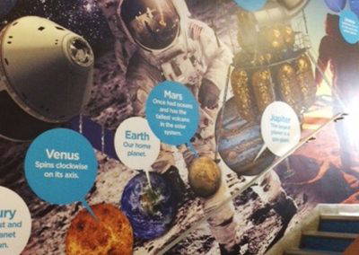 Design for Education school wall art