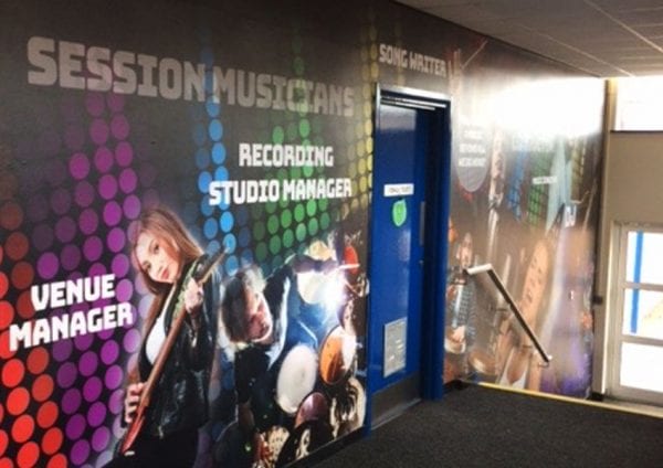 Design for Education school wall art