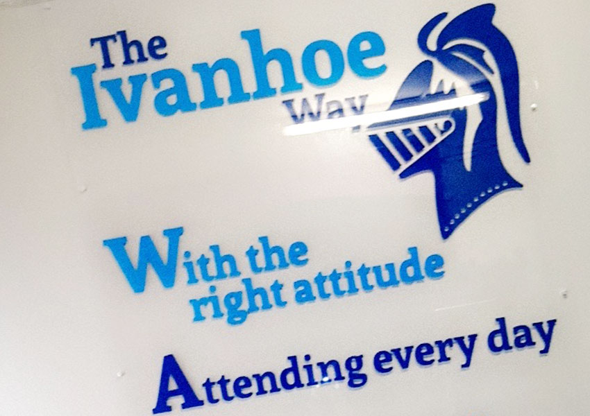 Showing the way with Leicestershire School wall displays