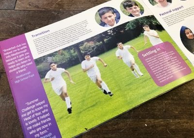 Design for Education school branding