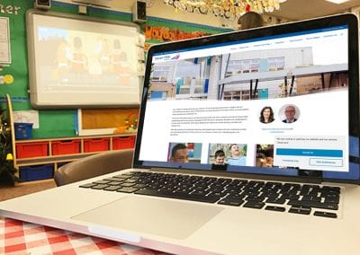Design for Education school branding