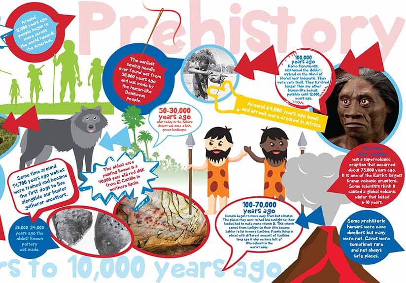 Journey through history with our new timeline wall displays