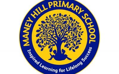 Primary school logo design and branding at Maney Hill Primary