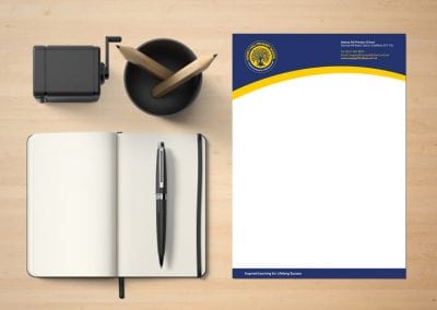New school branding