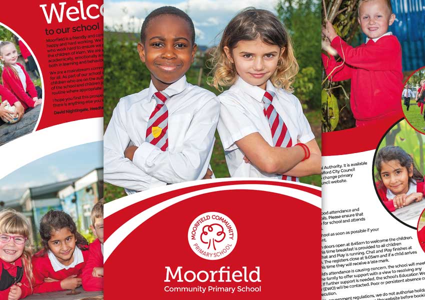 Moorfield Community Primary School Prospectus goes digital