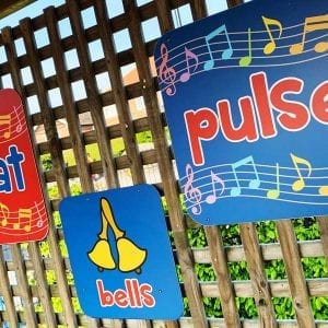 Music Wall Display For Schools