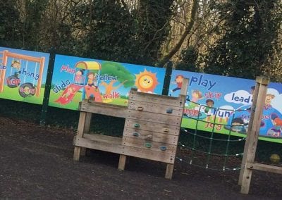 Safeguarding panels wall art