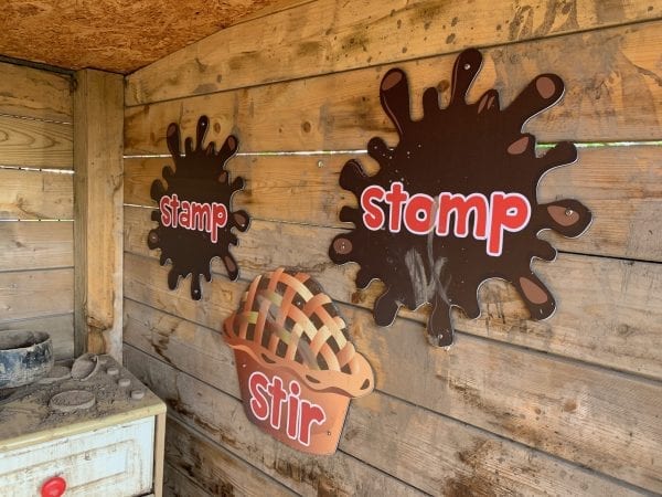 Playground Wording Signage