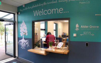 New Reception area transforms school entrance