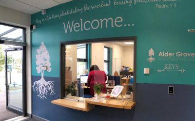 New Reception area transforms school entrance