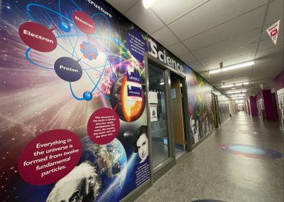 School murals and wall art
