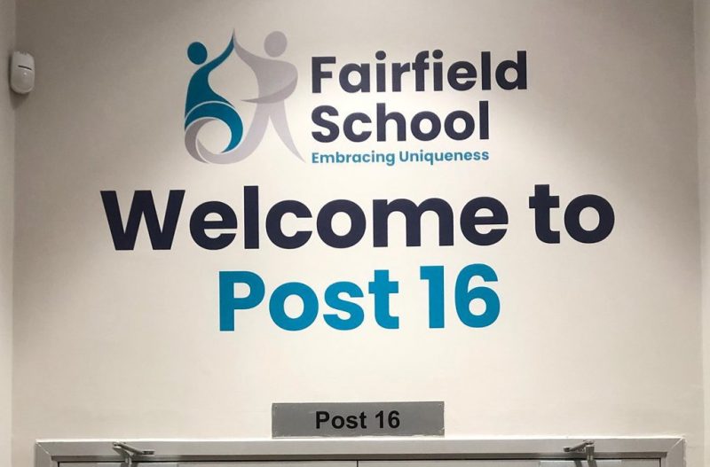 Complete school rebrand to reflect a new vision and values at Fairfield School