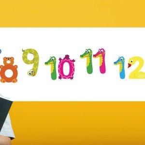 Animal Numbers on Board for Early Years