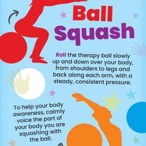 Sensory Circuit - Organising/Calming Wall - Ball Squash
