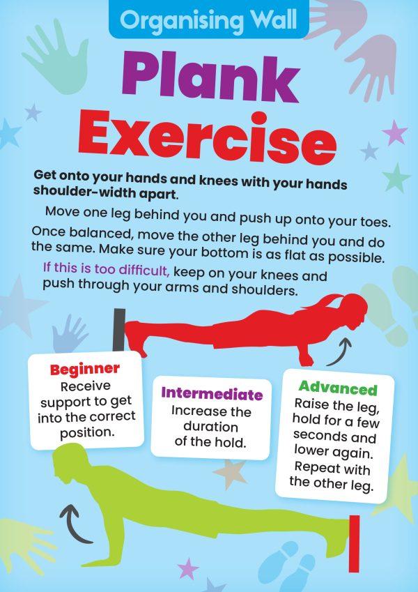 Sensory Circuit - Organising/Calming Wall - Plank Exercise - Image 4
