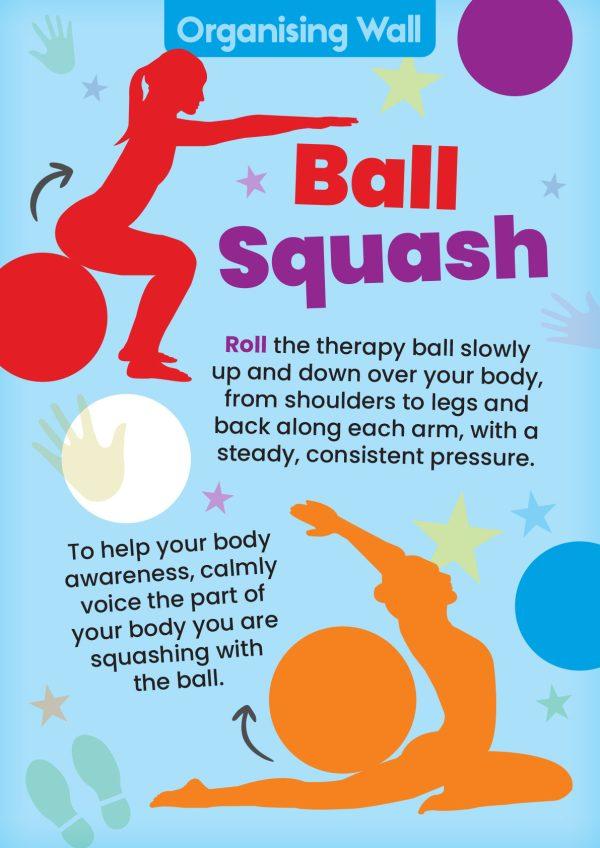 Sensory Circuit - Organising/Calming Wall - Ball Squash - Image 4