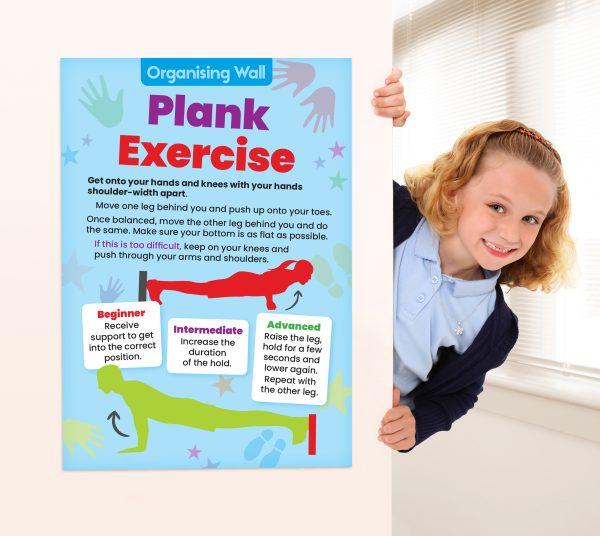 Sensory Circuit - Organising/Calming Wall - Plank Exercise - Image 2