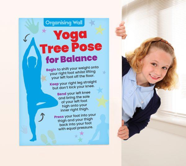 Sensory Circuit - Organising/Calming Wall - Yoga Tree Pose - Image 3