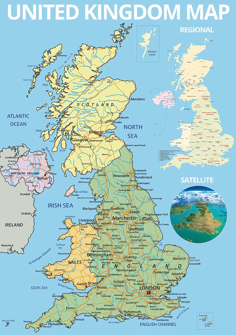 Uk Geographical Map Uk Geographical Map