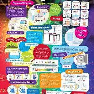Physics Curriculum School Wall Display