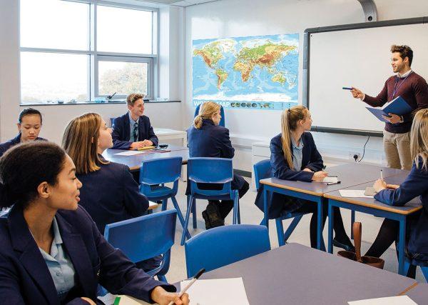 Topographical World Map for Primary Schools - Image 2