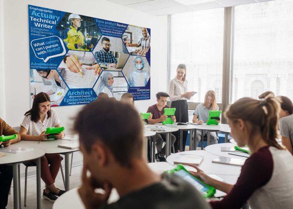 Careers In Maths Wall Display for Secondary Schools