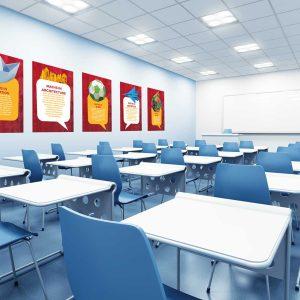 Maths In The Industry Wall Display Individual Boards for Secondary Schools