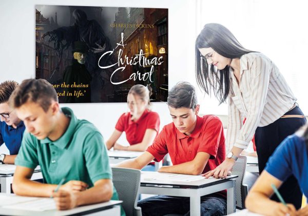 A Christmas Carol wall graphic for Secondary Schools - Image 3