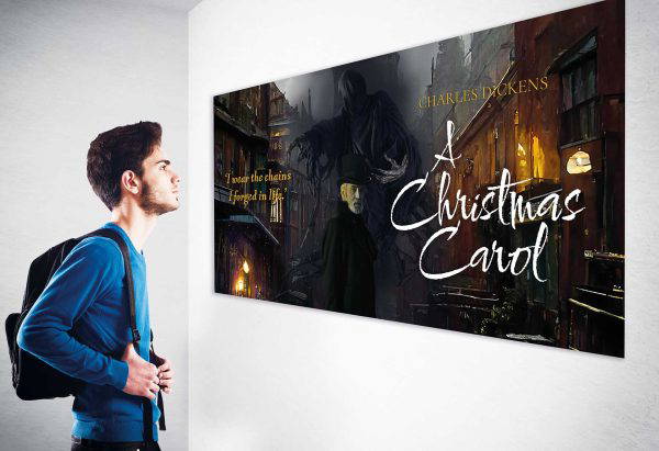 A Christmas Carol wall graphic for Secondary Schools - Image 2