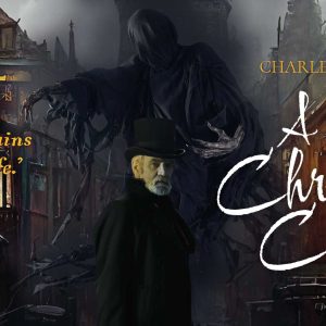 A Christmas Carol wall graphic for Secondary Schools