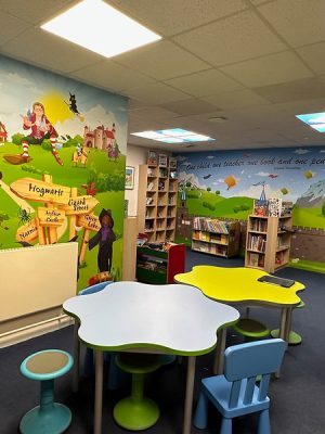 Primary school wall art ideas