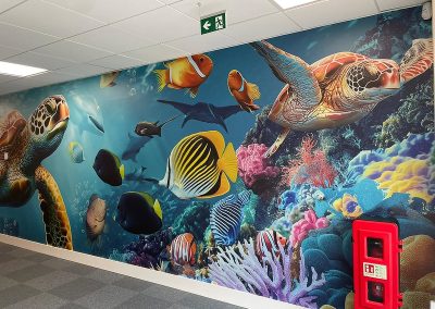 Primary school wall art ideas