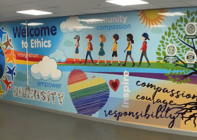 Primary school wall art ideas