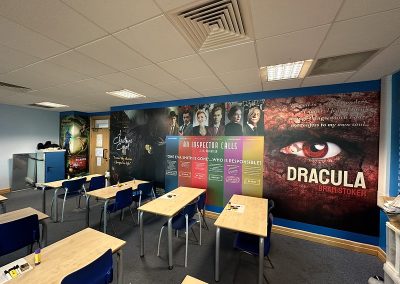 School wall art inspiring educational spaces