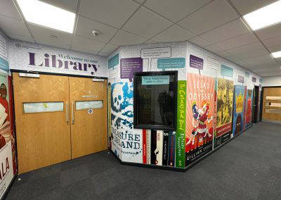 Bronte Academy Library Wall Art