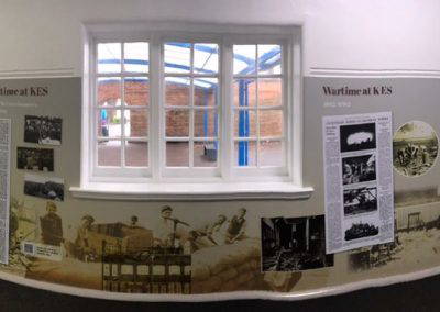 Local Culture Mural King Edward VII Academy. By Design for Education.