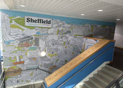 Local Culture Mural Sheffield Springs Academy