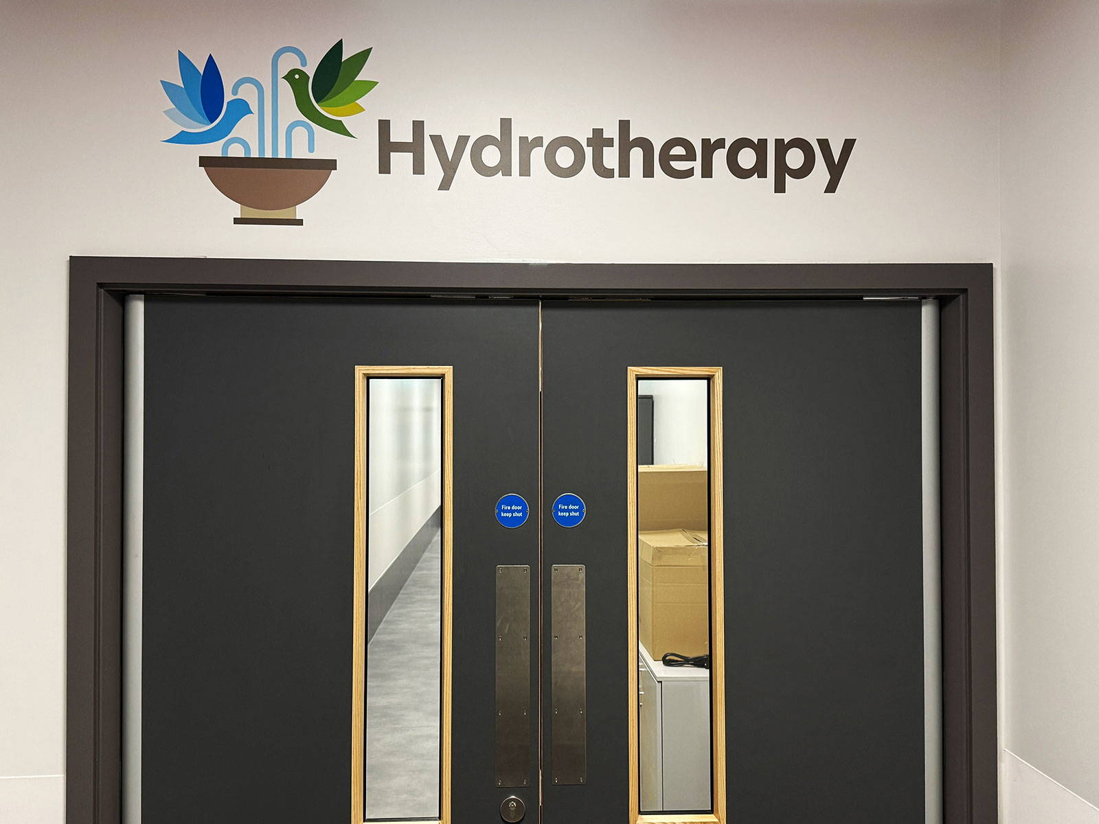 Carrying on with the School Hall theme bulk head to the area