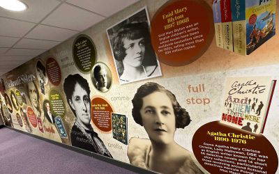 Bronte Girls’ Academy Case Study – Bronte Sisters Inspired English Wall Mural